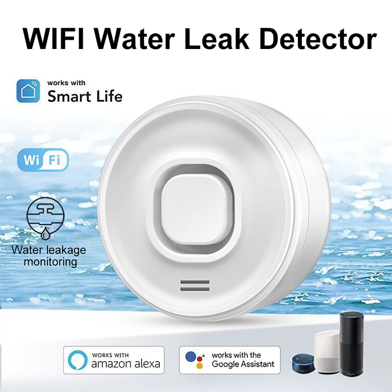 Wifi Water Sensor - Smart WIFI Water Leak Detector 100dB