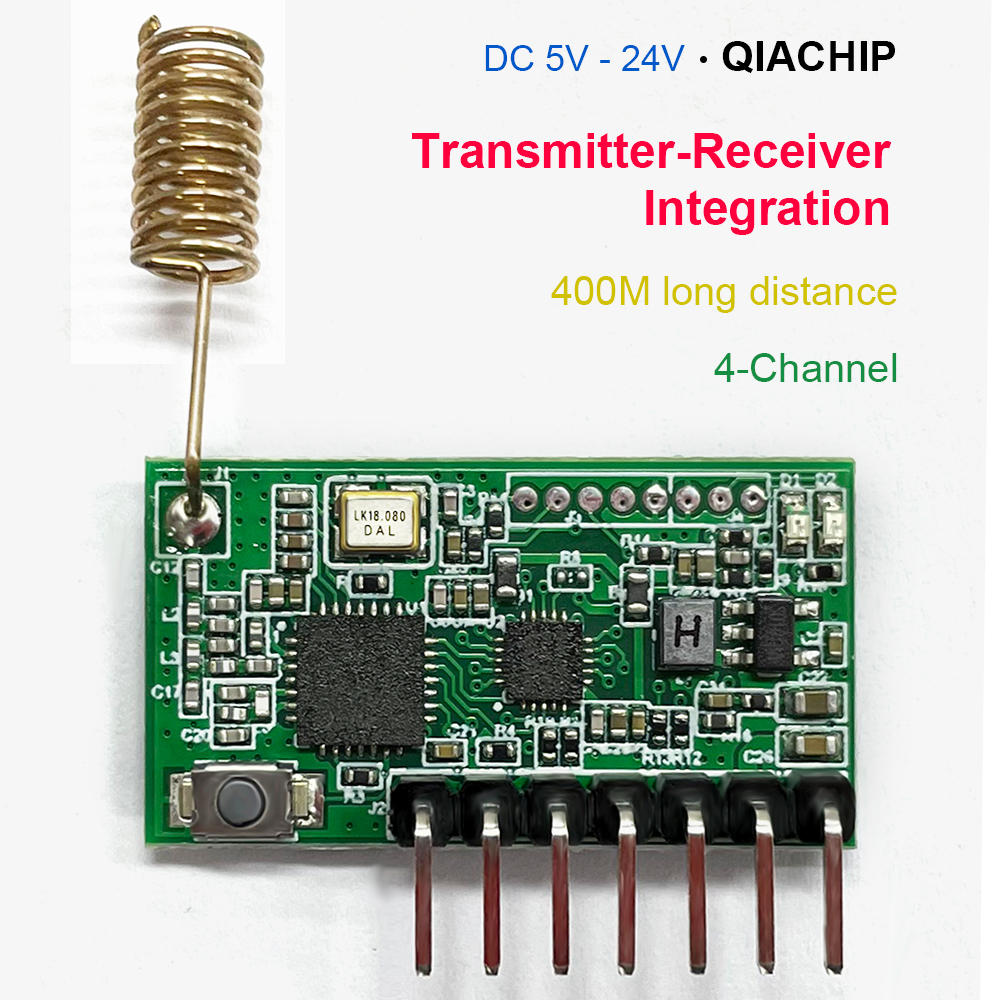 Smart Home Arduino Uno - QIACHIP RF Receiving and Transmitting Integrated