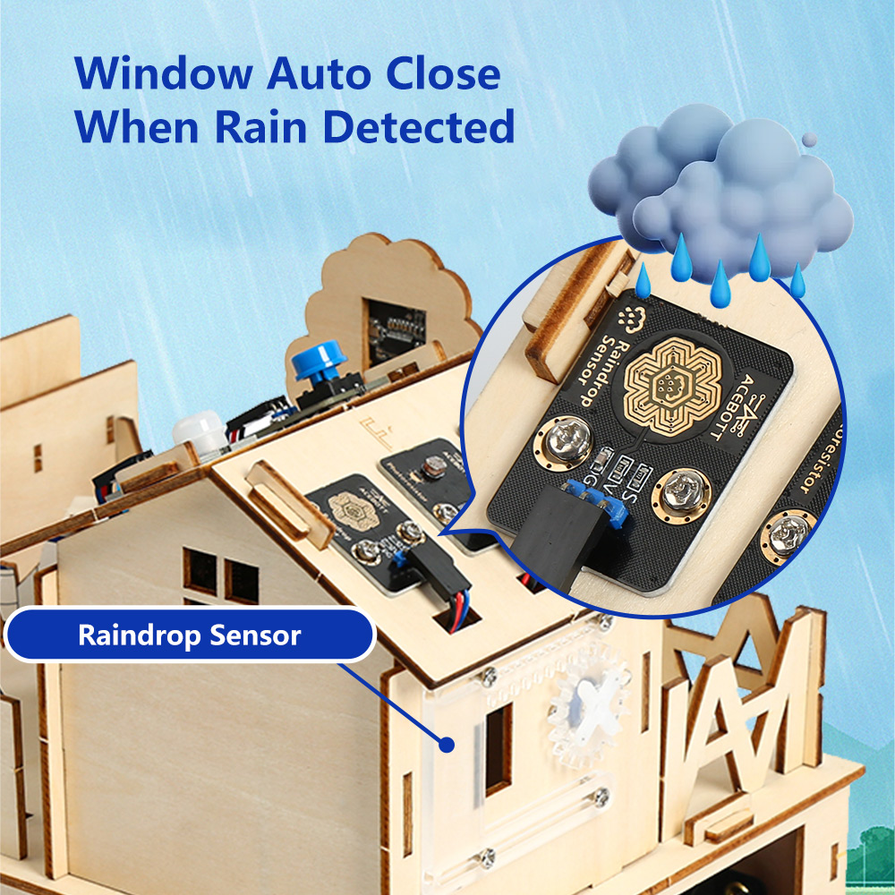 ACEBOTT Smart Home STEM STEAM  - Smart Home Kit For Arduino avaliação e preço
