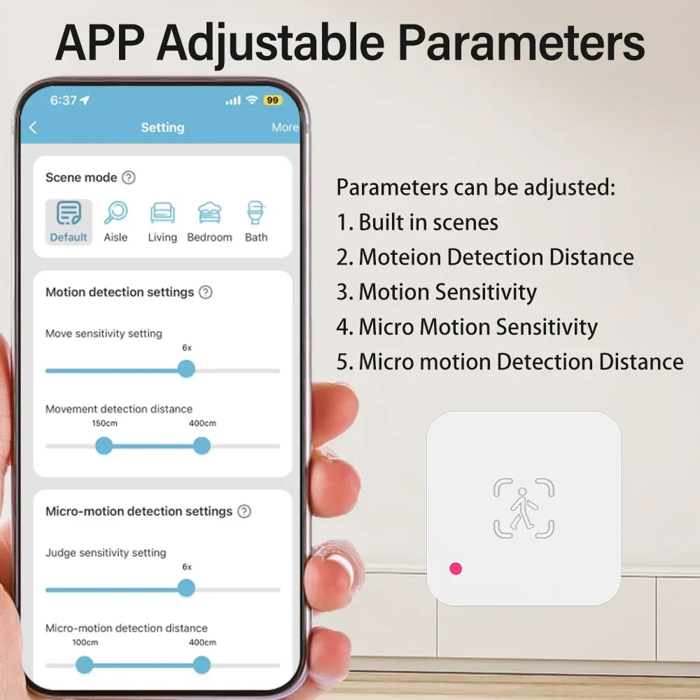 Tuya Zigbee WiFi  Human Presen - Smart Home Google Assistant avaliação e preço