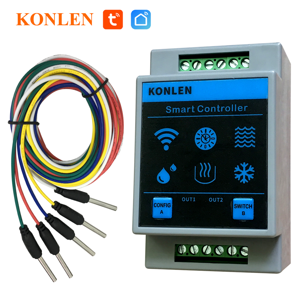 KONLEN Tuya Water Level Sensor - Wifi Water Sensor avaliação e preço
