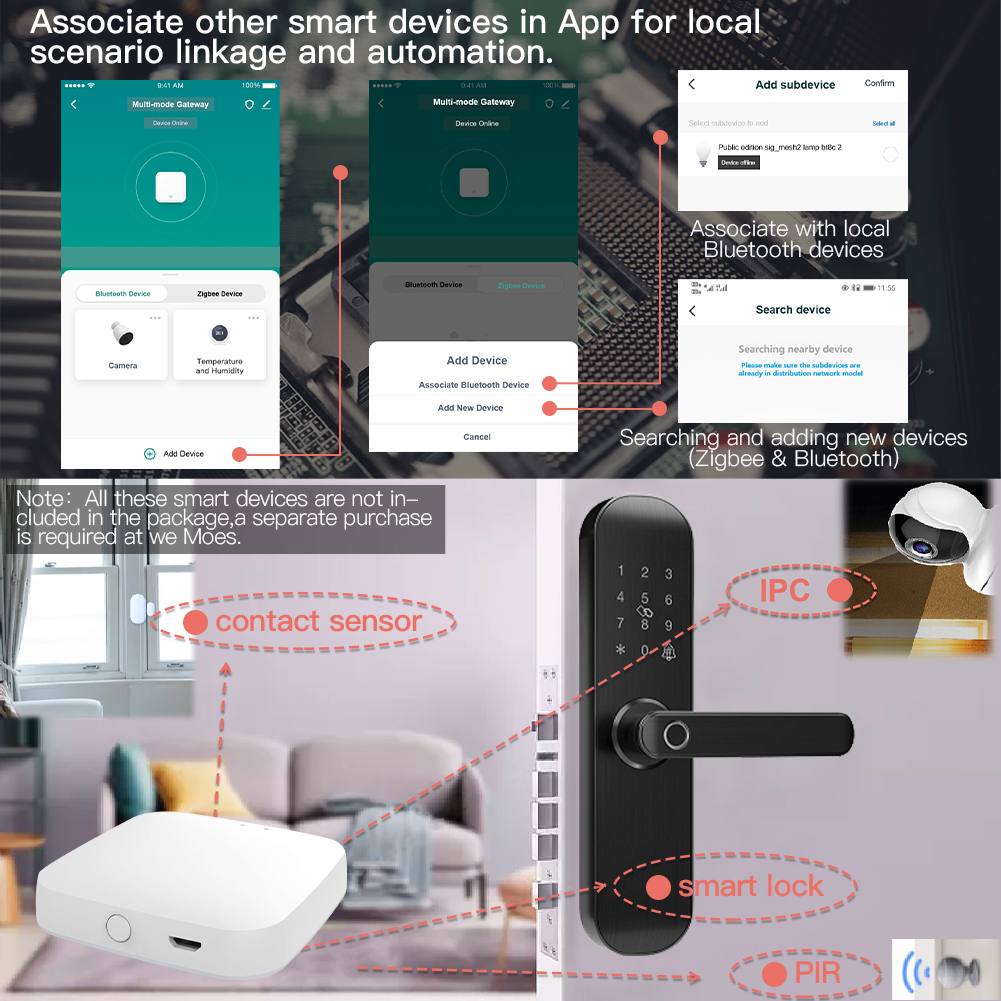 MOES Multi-mode Smart Gateway  - Smart Home Vimar avaliação e preço