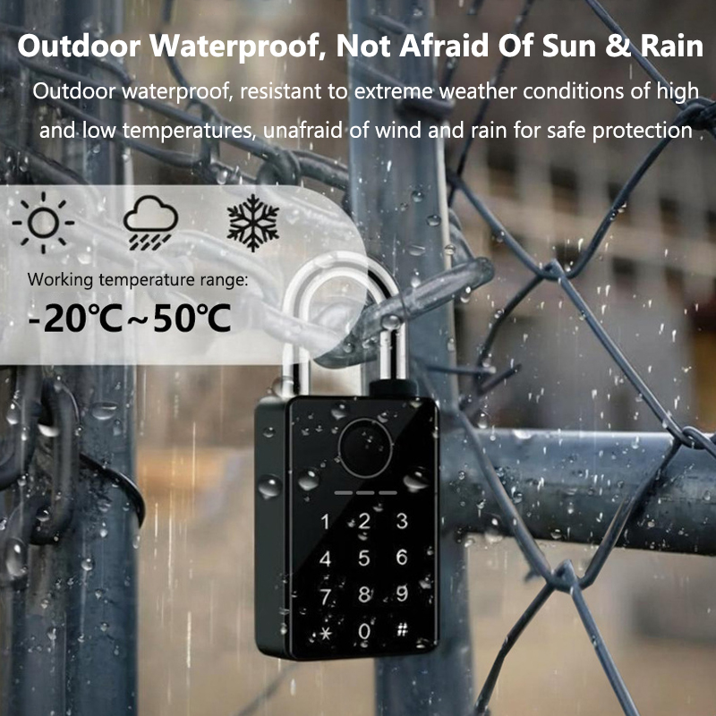 Tuya Smart Door Lock Fingerpri - Smart Home Door Lock avaliação e preço