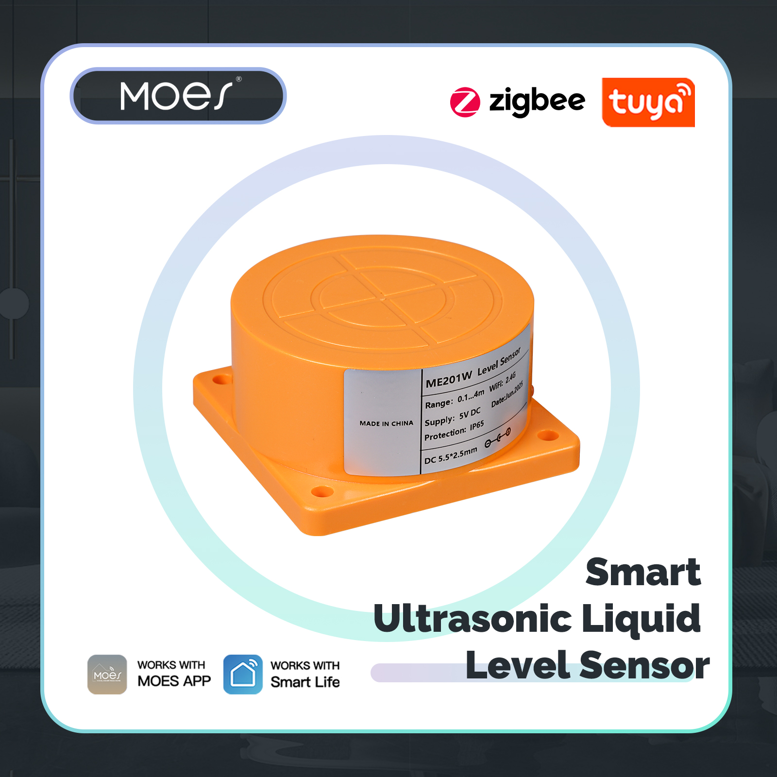MOES Tuya WiFi/ZigBee Smart Wa - Wifi Water Sensor avaliação e preço