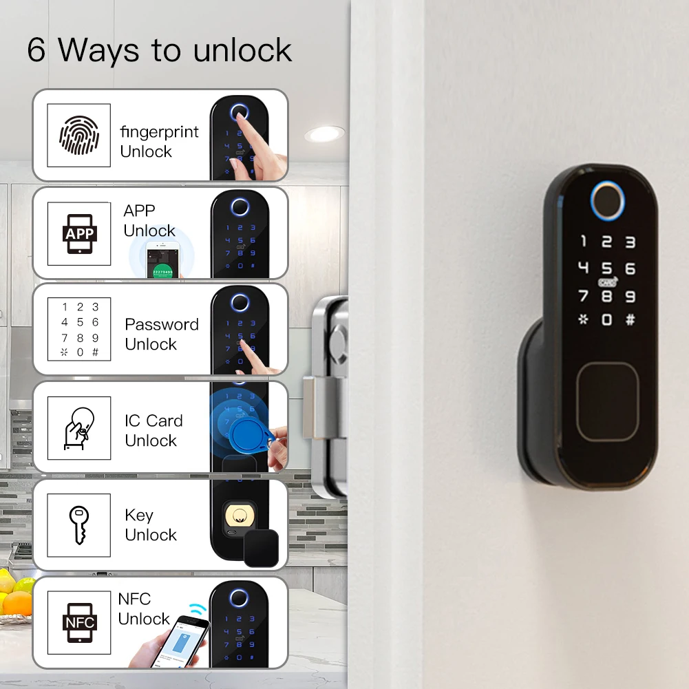 MOES WiFi Tuya Smart Lock Door - Smart Home Door Lock avaliação e preço