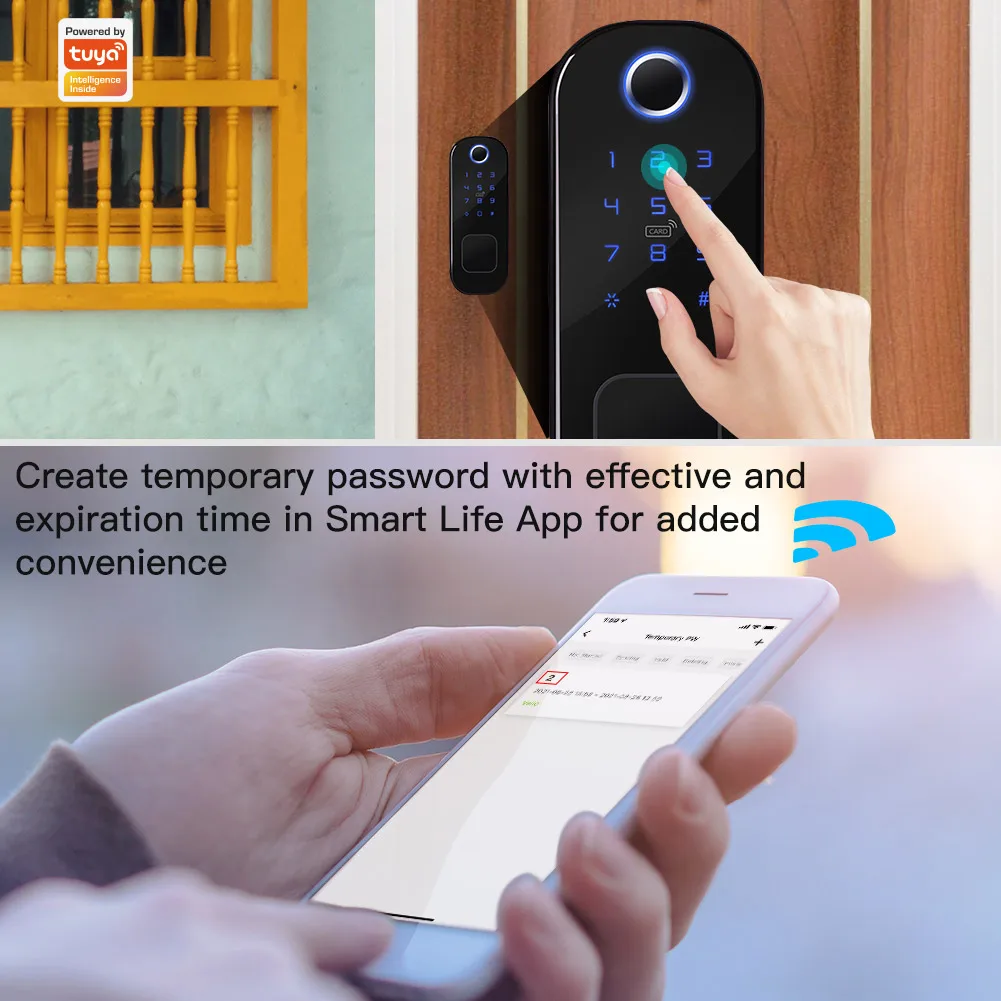 MOES WiFi Tuya Smart Lock Door - Smart Home Door Lock avaliação e preço