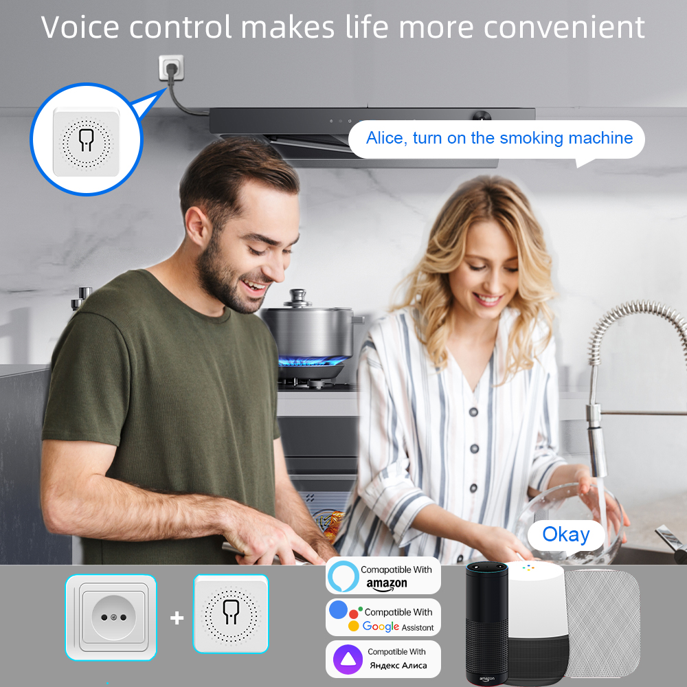 Tuya WiFi Smart Switch 1/2/3/4 - Smart Home Google Assistant avaliação e preço