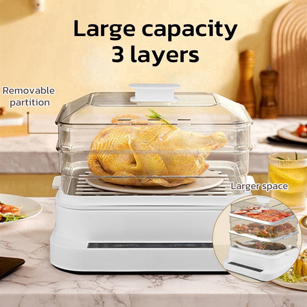 32L Smart Electric Steamer - 3 - Smart Home Appliances avaliação e preço