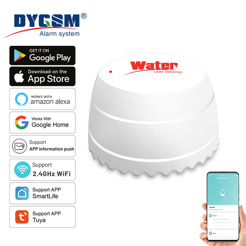 Tuya WiFi Water Leak Detector  - Wifi Water Sensor avaliação e preço