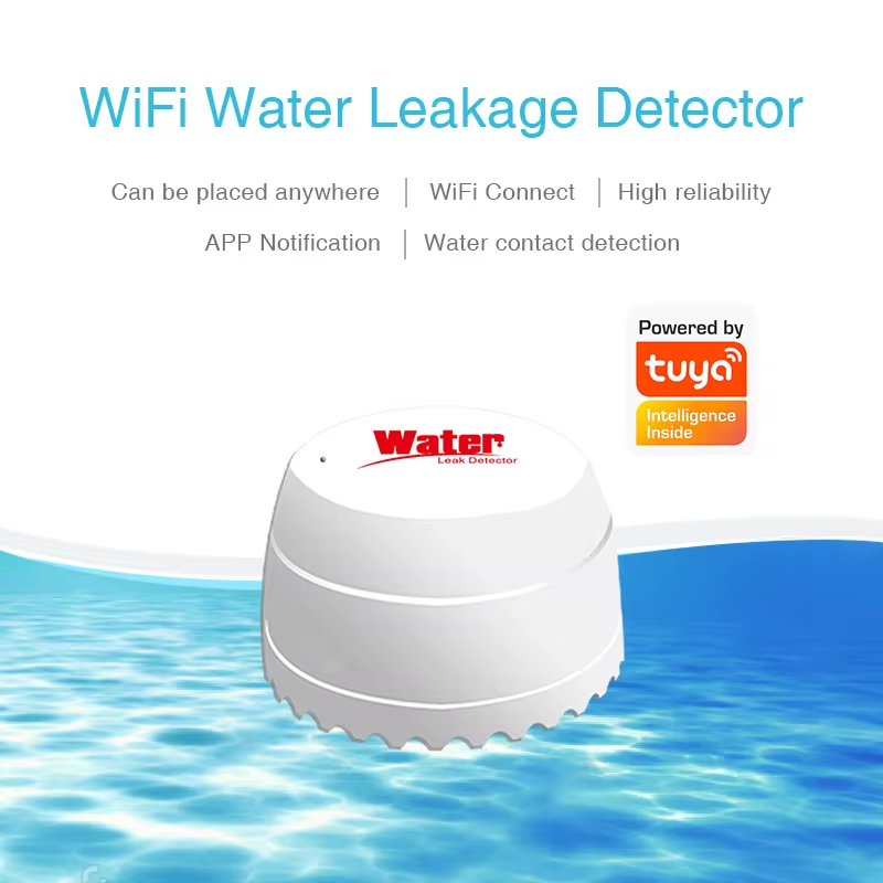 Tuya WiFi Water Leak Detector  - Wifi Water Sensor avaliação e preço