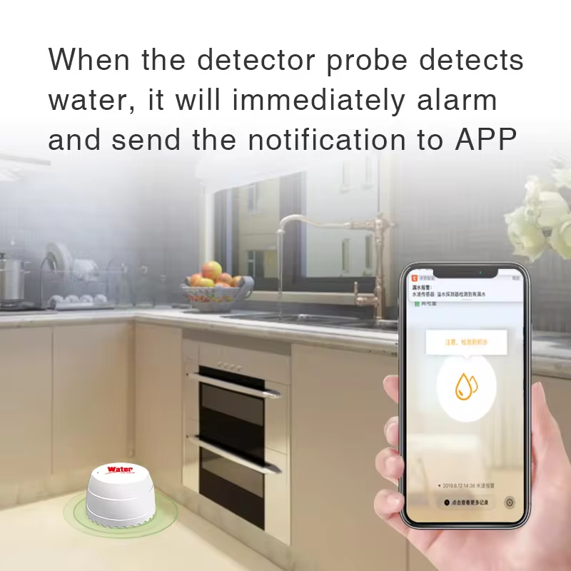 Tuya WiFi Water Leak Detector  - Wifi Water Sensor avaliação e preço