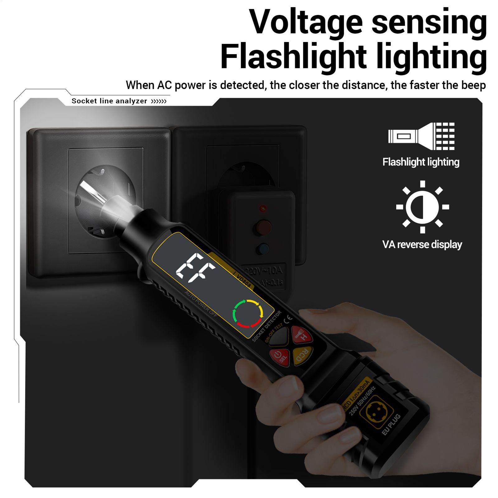 Outlet Tester With LED Display - Smart Home Display avaliação e preço