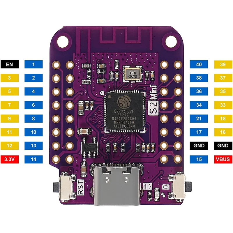ESP32 S2 Mini V1.0.0 - LOLIN W - Smart Home Arduino Uno avaliação e preço