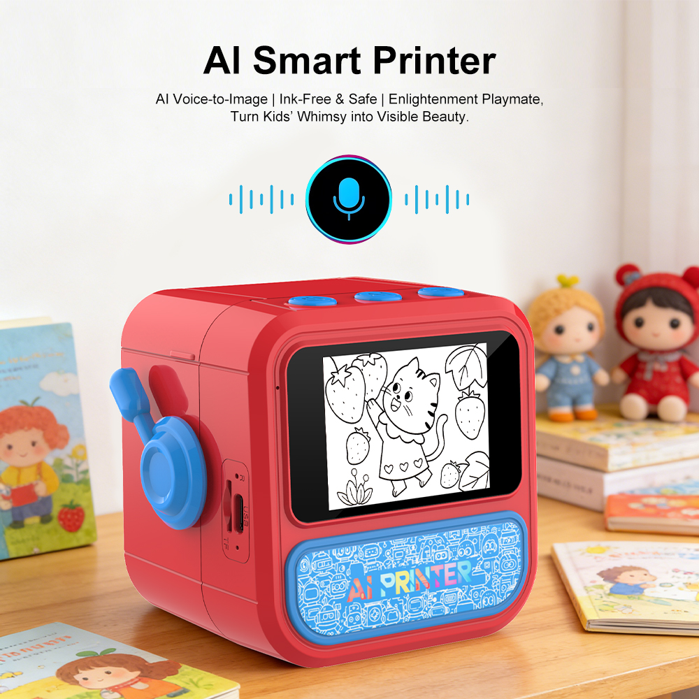 Smart AI Voice Mini Thermal Pr - Smart Home Display avaliação e preço