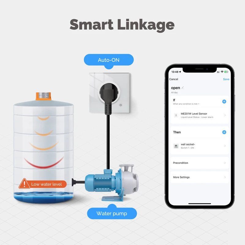 MOES Tuya WiFi/ZigBee Smart Wa - Wifi Water Sensor avaliação e preço