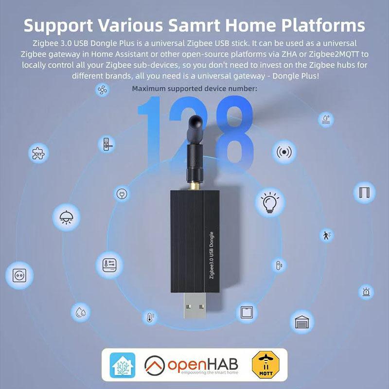 1Pcs ZigBee 3.0 USB Dongle Uni - Smart Home Open Source avaliação e preço