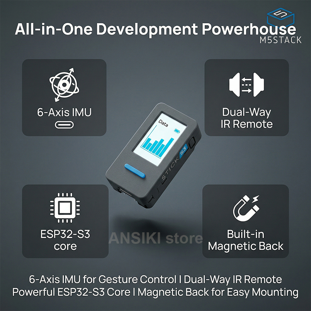 M5Stack M5StickS3 ESP32-S3 IoT - Smart Home Vimar avaliação e preço