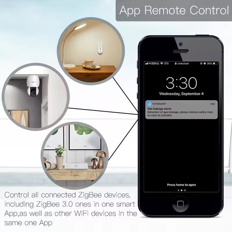 Moes Tuya ZigBee 3.0 Smart Gat - Smart Home Vimar avaliação e preço