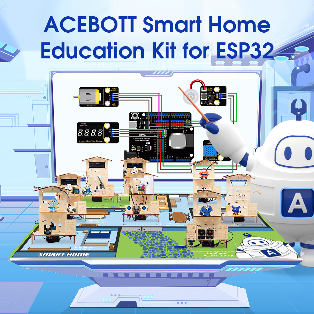 ACEBOTT STEM School Smart Home - Smart Home Arduino Uno avaliação e preço