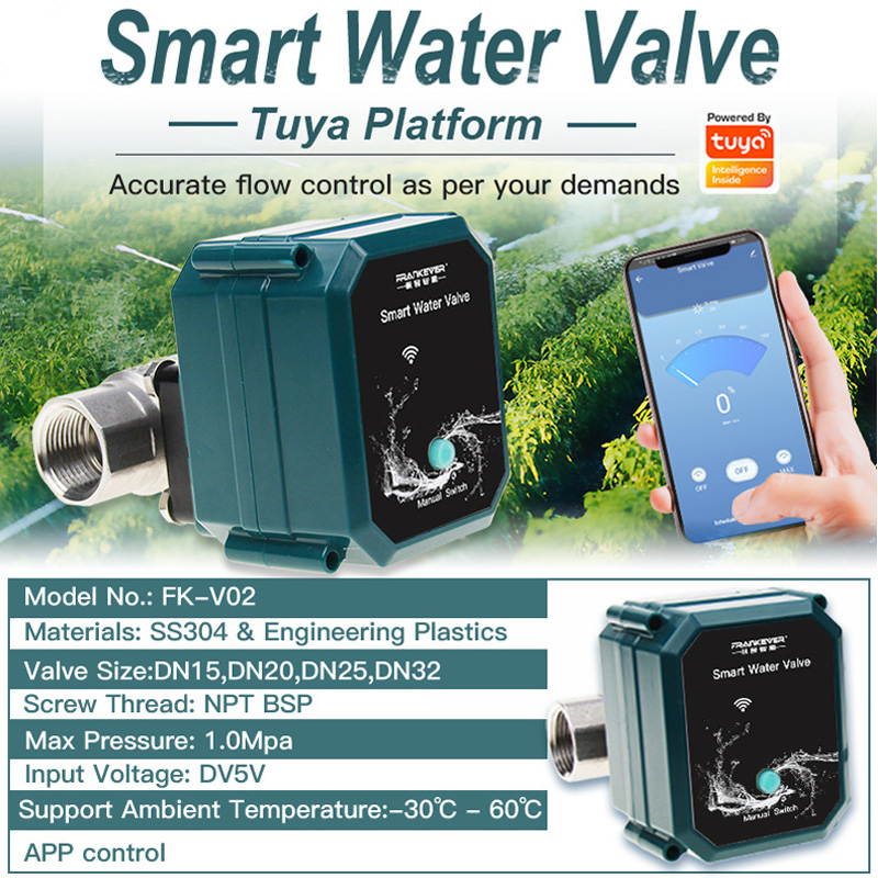 Tuya Zigbee Wifi Valve 0% To 1 - Smart Home Google Assistant avaliação e preço