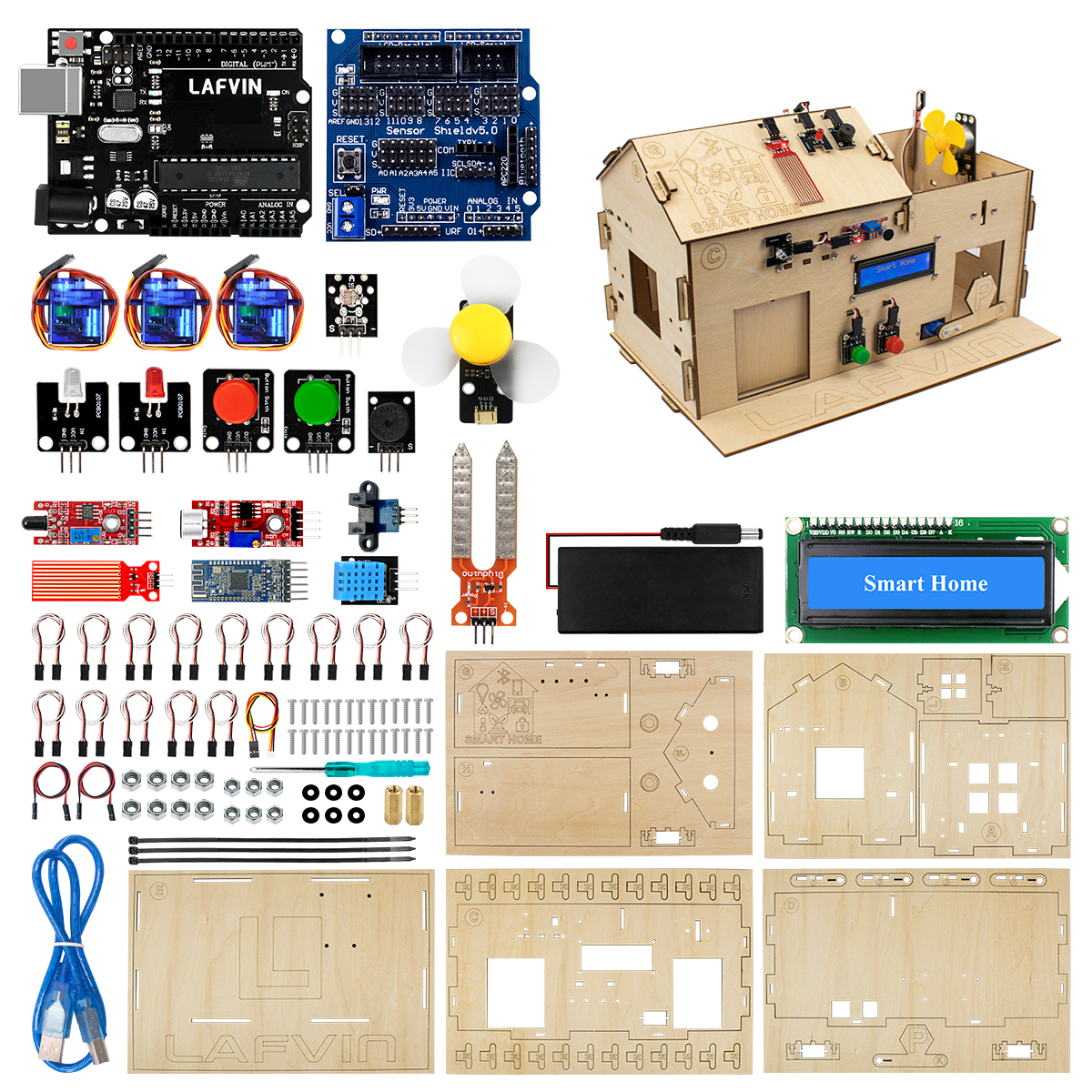 Smart Home Kit House Electroni - Smart Home Arduino Uno avaliação e preço