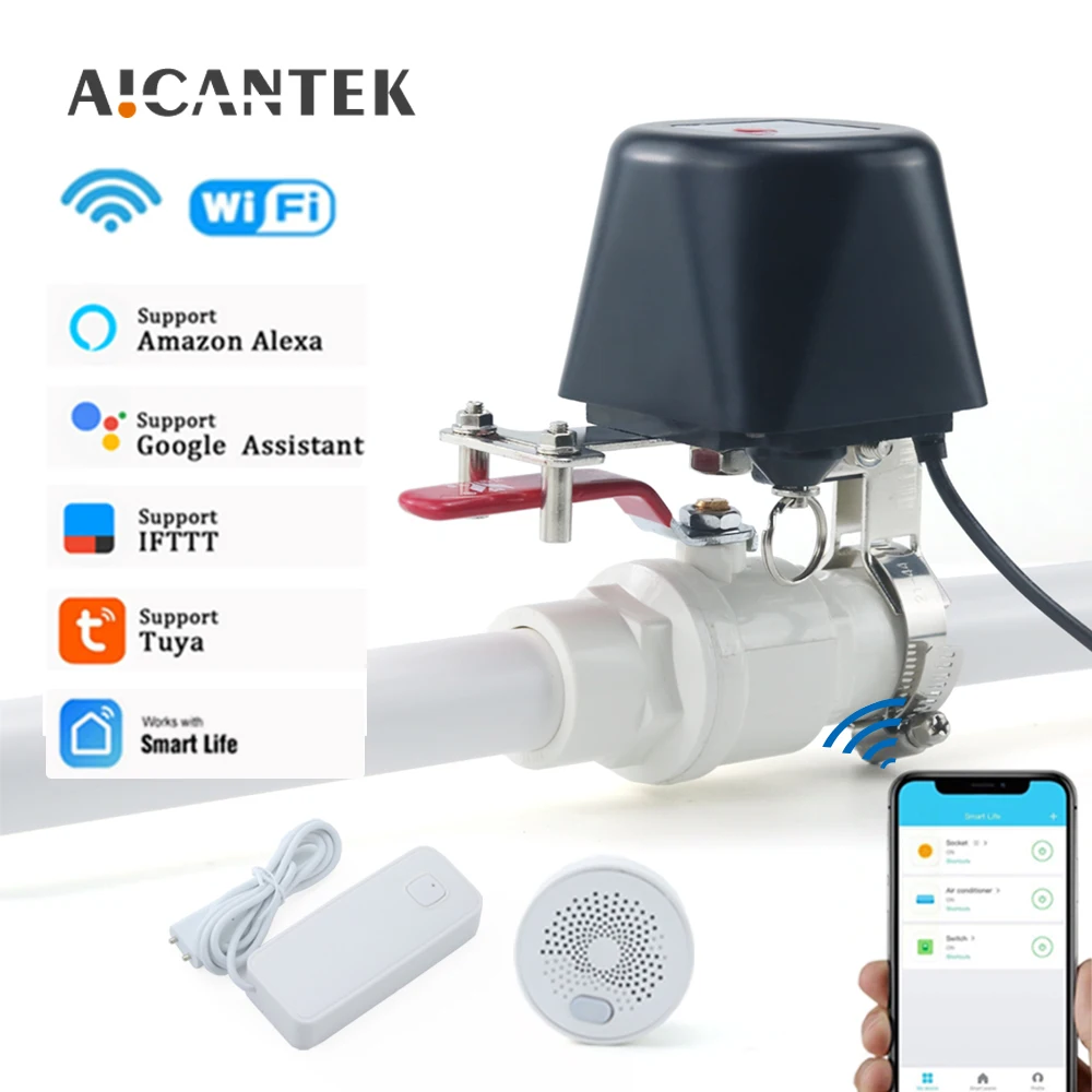 Tuya Wifi Smart Valve Controll - Smart Home Google Assistant avaliação e preço