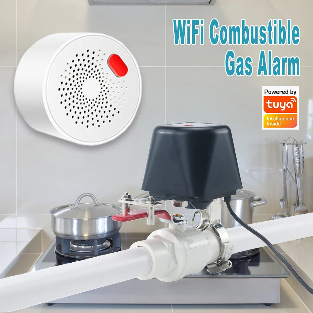 Tuya Wifi Smart Valve Controll - Smart Home Google Assistant avaliação e preço