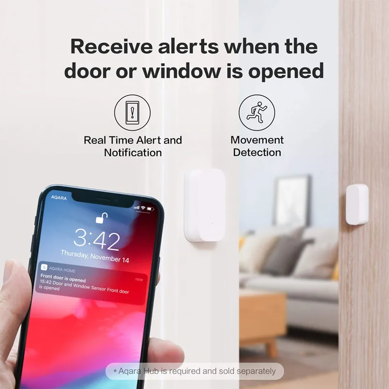 Aqara Door Window Sensor Zigbe - Smart Home Xiaomi 2 avaliação e preço