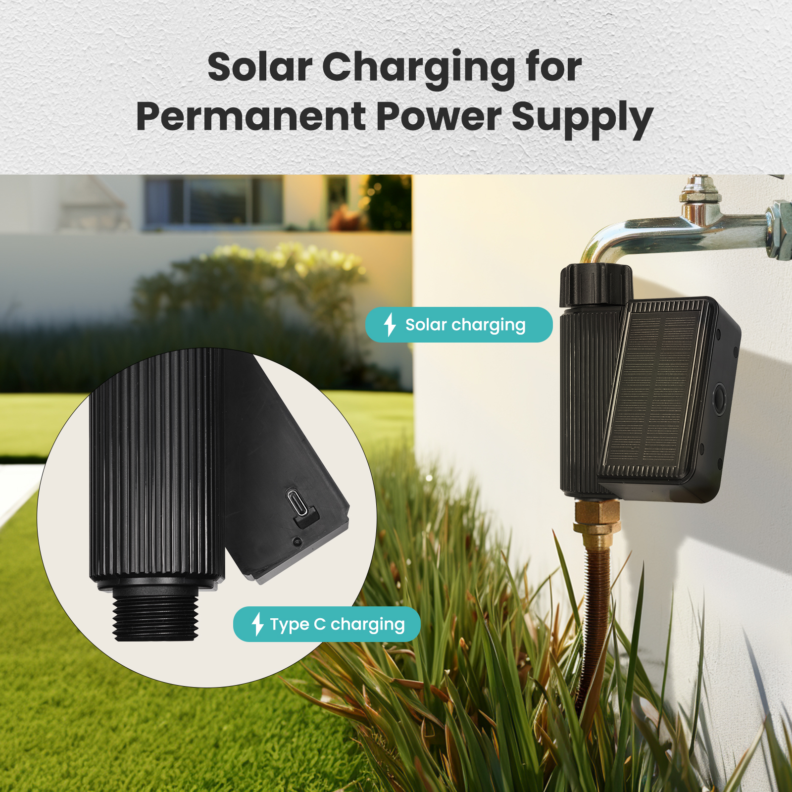 MOES Tuya US WiFi Solar Powere - Wifi Water Sensor avaliação e preço