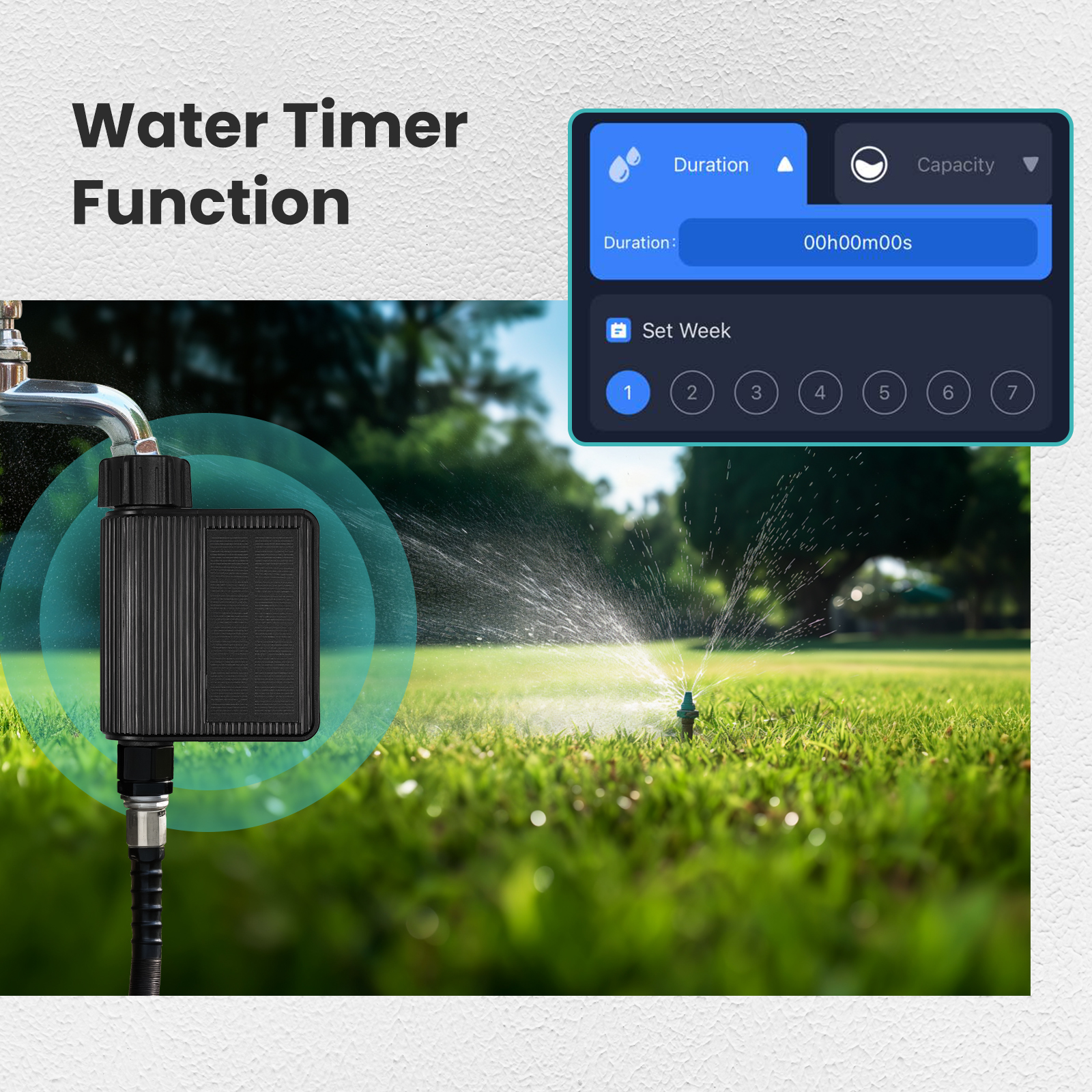 MOES Tuya US WiFi Solar Powere - Wifi Water Sensor avaliação e preço