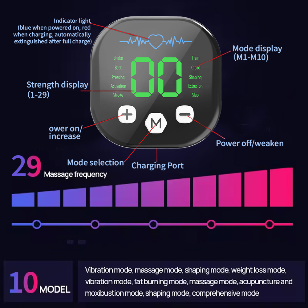 Smart EMS Ab Belt for Waist To - Smart Home Appliances avaliação e preço