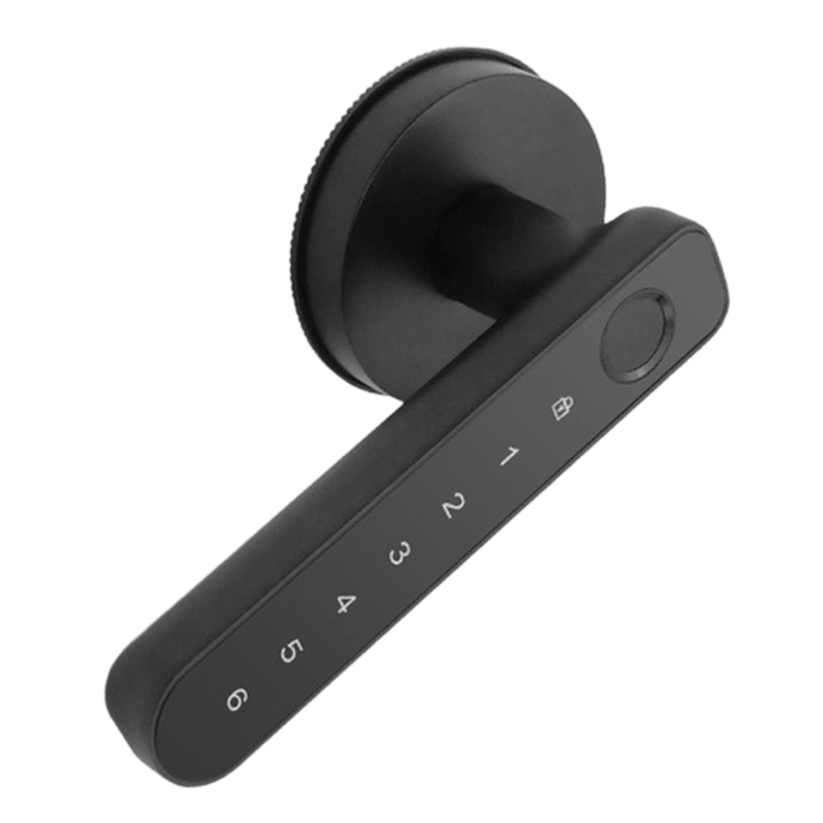 Smart Handle Lock with Fingerp - Smart Home Door Lock avaliação e preço