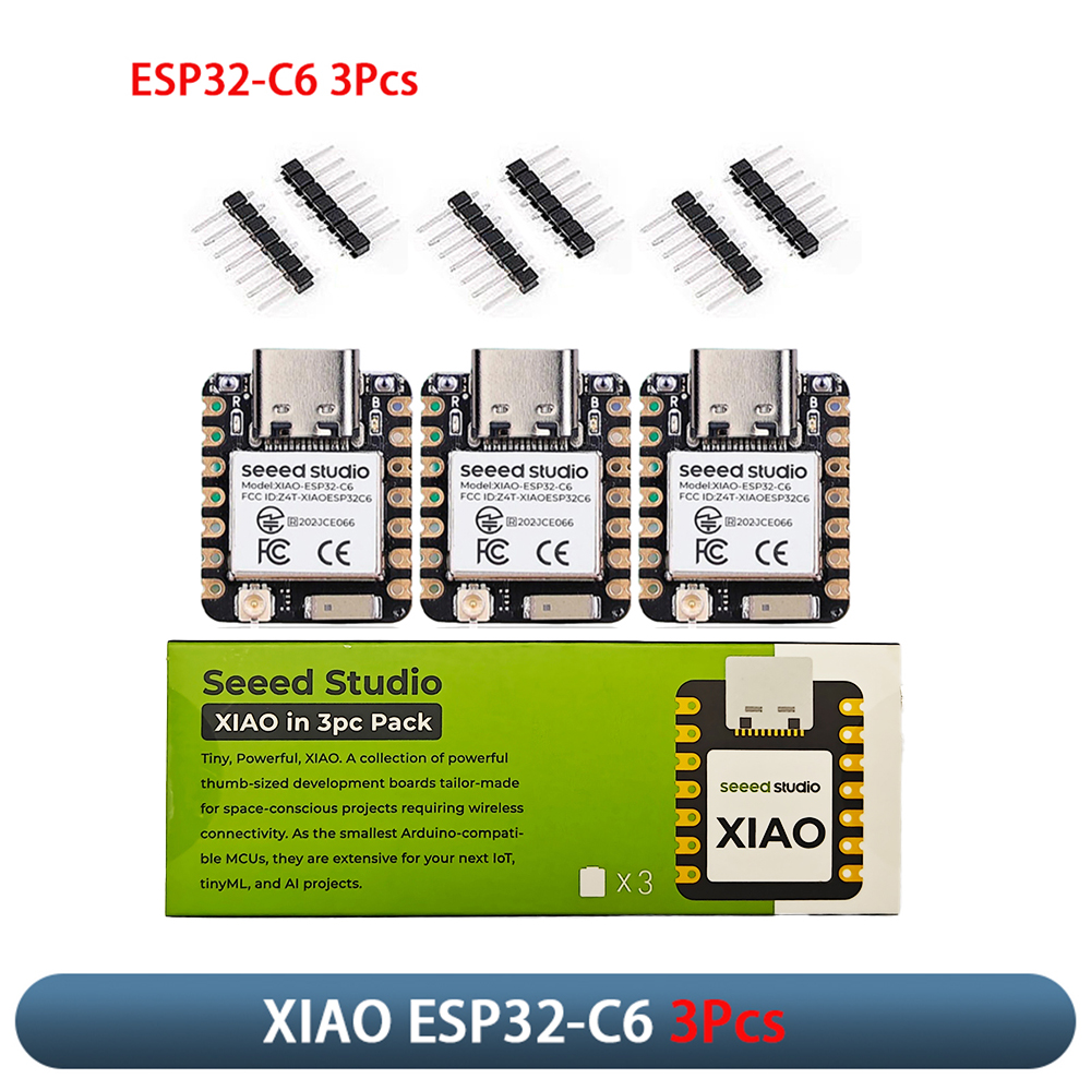 XIAO ESP32-C6 3Pcs Development - Smart Home Kit For Arduino avaliação e preço