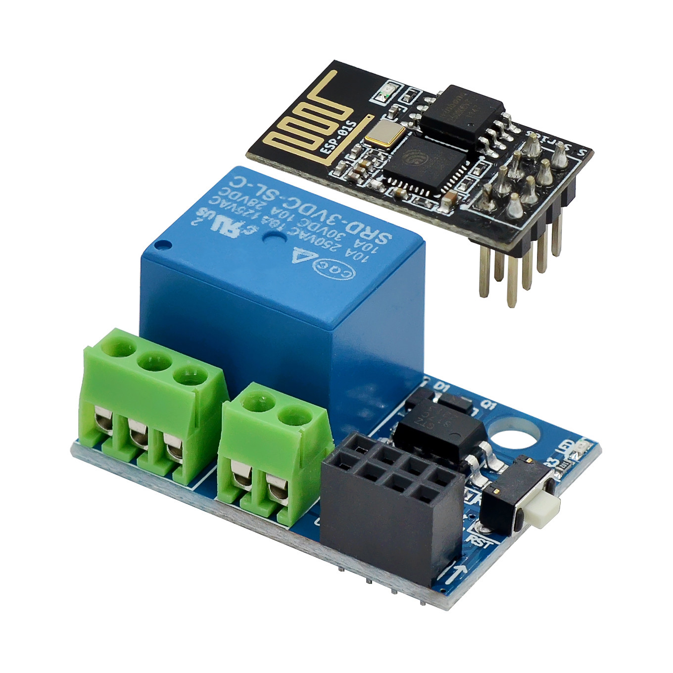 ESP-01S WiFi Relay Module 5V 1 - Smart Home Arduino Uno avaliação e preço