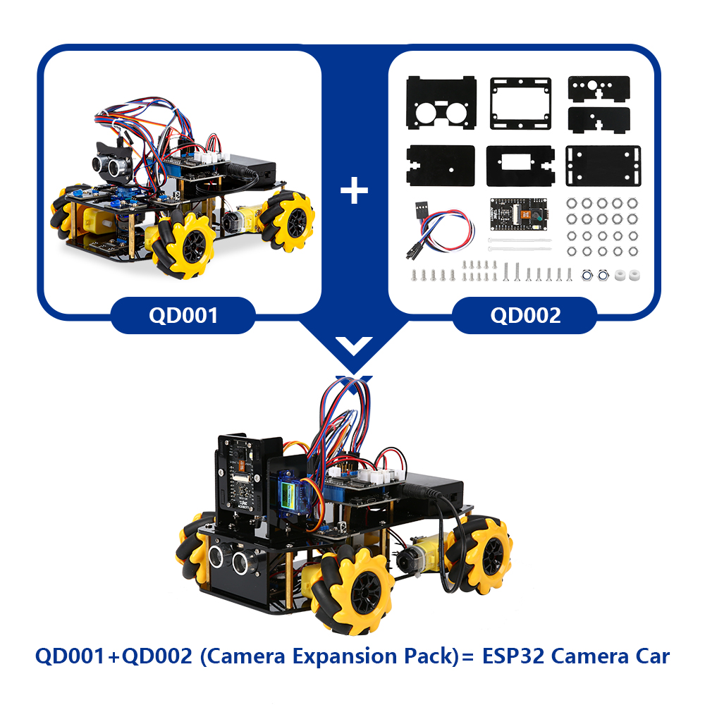 ACEBOTT ESP32 4WD Mecanum Whee - Smart Home Arduino Uno avaliação e preço