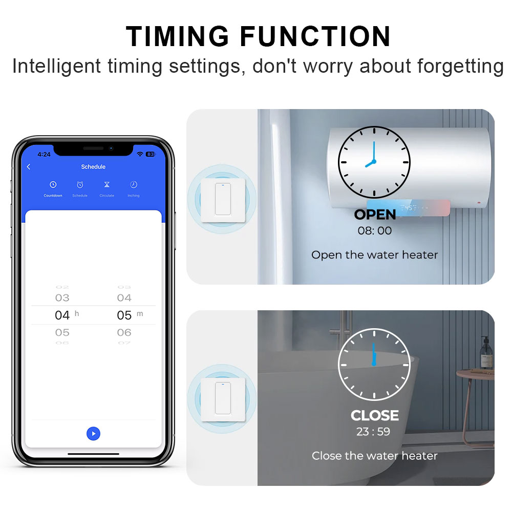 Smart Water Heater Switch/WiFi - Smart Home Google Assistant avaliação e preço