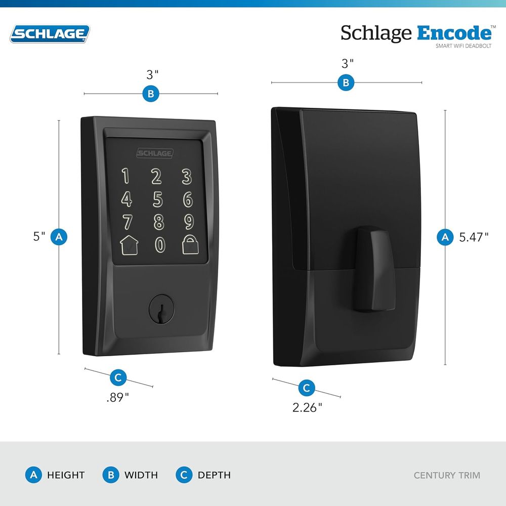 Encode Smart Wi-i Deadbolt Loc - Smart Home Door Lock avaliação e preço