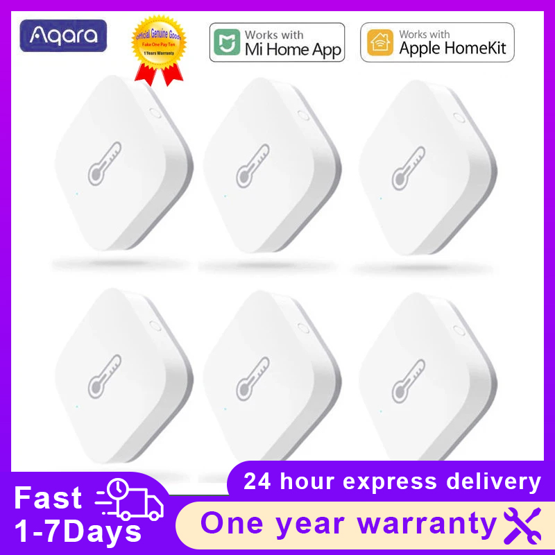 Aqara Temperature Humidity Sen - Smart Home Xiaomi 2 avaliação e preço