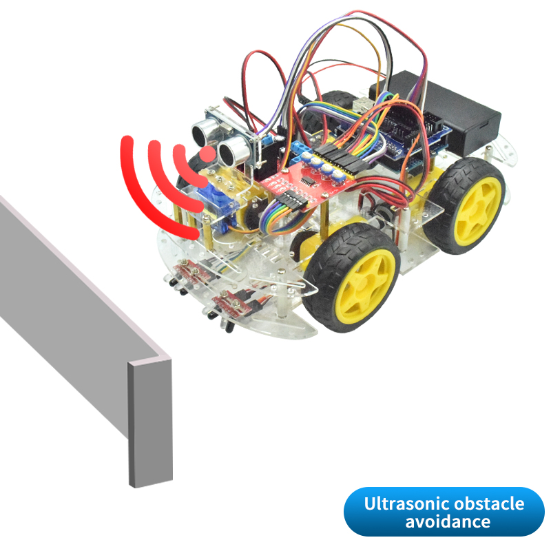 4WD Smart Robot Car Chassis Ki - Smart Home Kit For Arduino avaliação e preço
