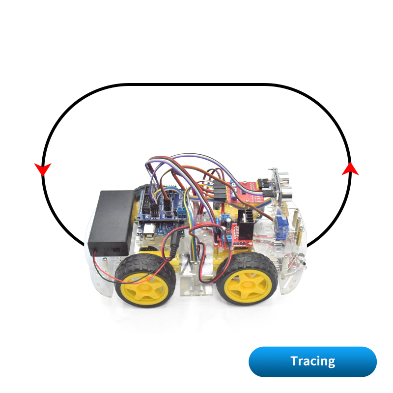 4WD Smart Robot Car Chassis Ki - Smart Home Kit For Arduino avaliação e preço
