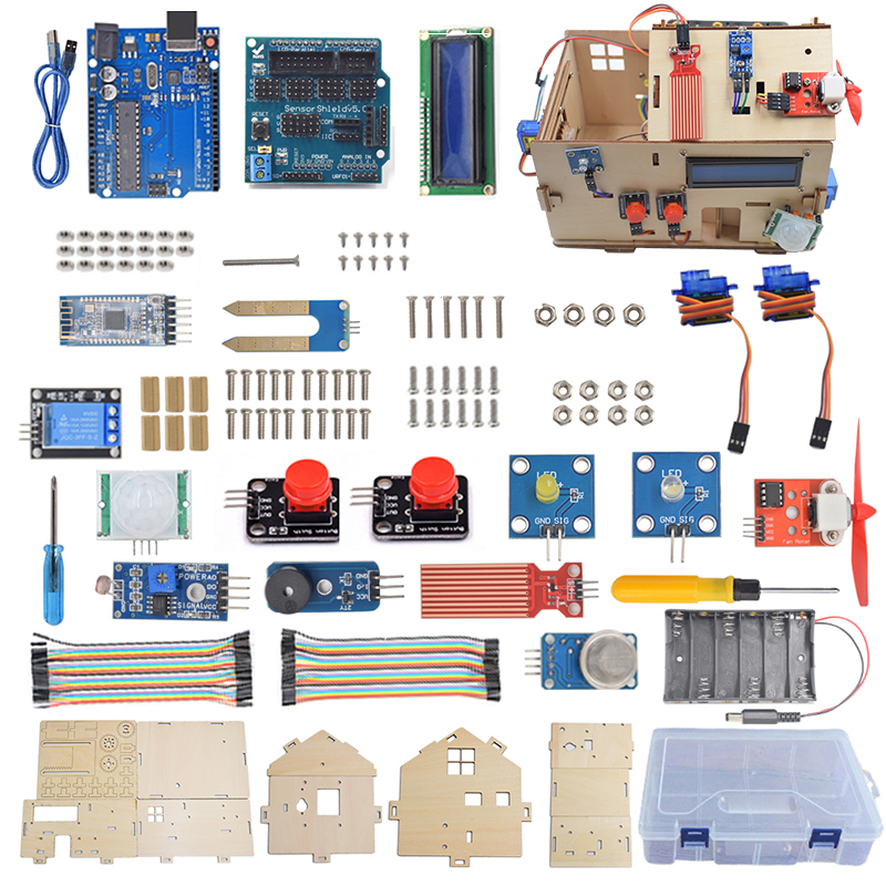 Smart Home Kit House Electroni - Smart Home Arduino Uno avaliação e preço