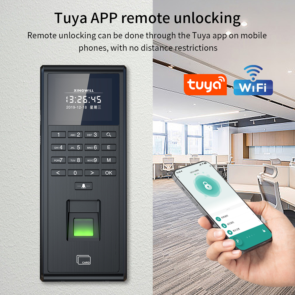 Tuya Smart Biometric Fingerpri - Smart Home Door Lock avaliação e preço