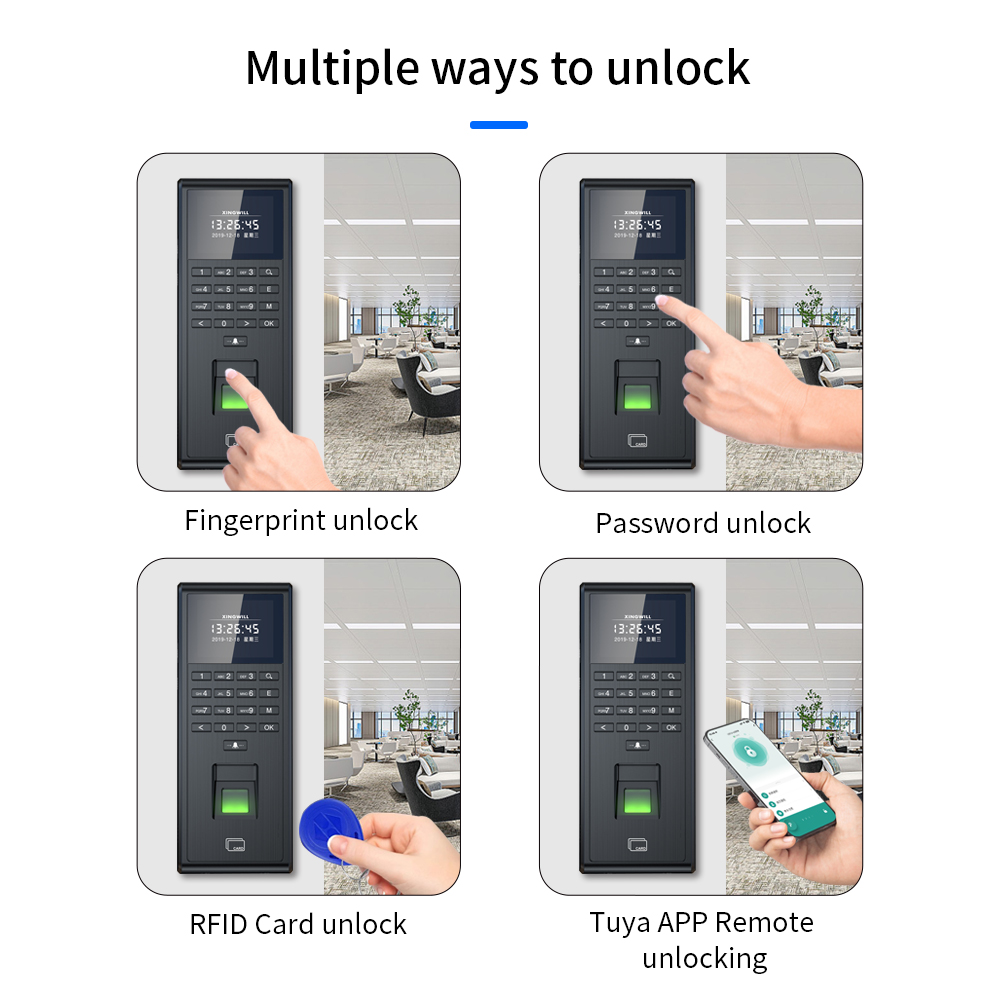 Tuya Smart Biometric Fingerpri - Smart Home Door Lock avaliação e preço