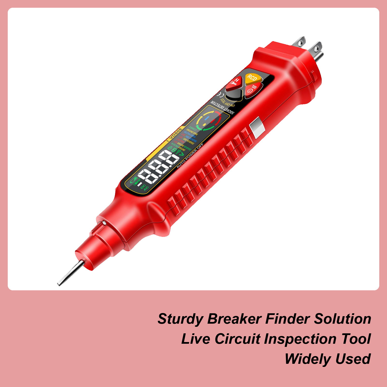 Circuit Tester Outlet Checker  - Smart Home Display avaliação e preço