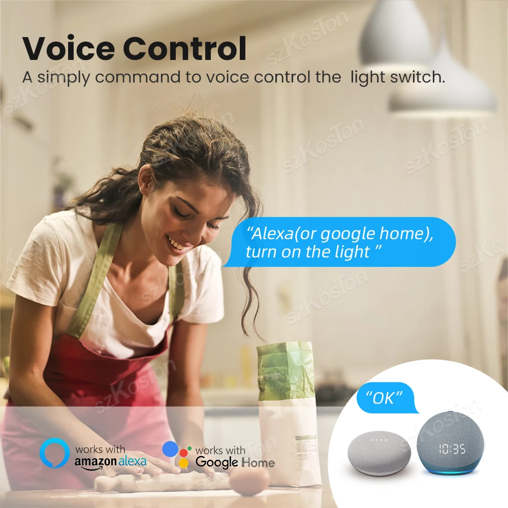 16A Tuya WiFi Smart Switch Mod - Smart Home Google Assistant avaliação e preço