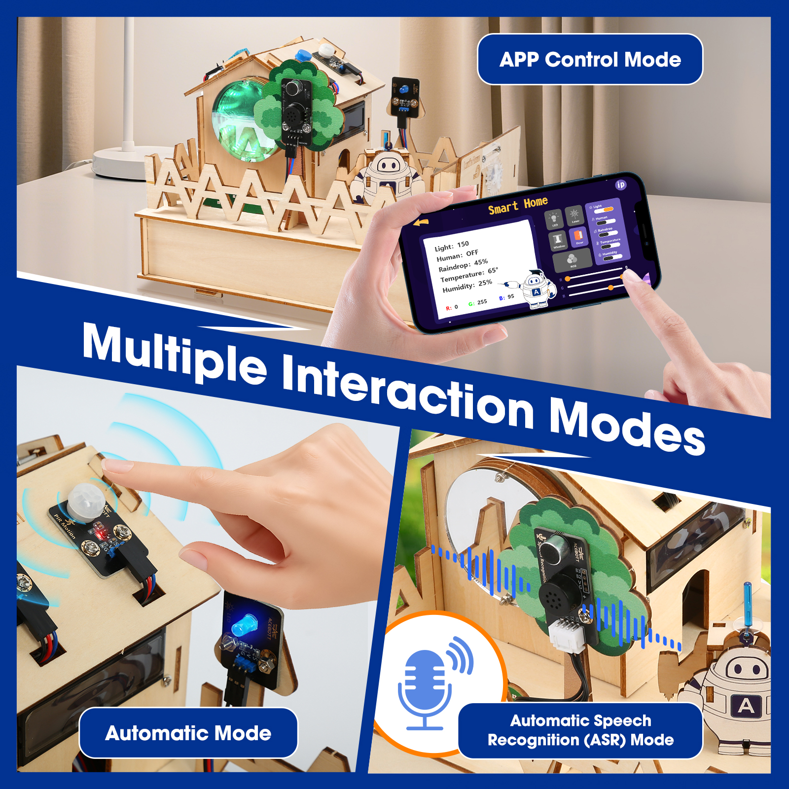 ACEBOTT ESP32 RFID Smart IOT H - Smart Home Kit For Arduino avaliação e preço