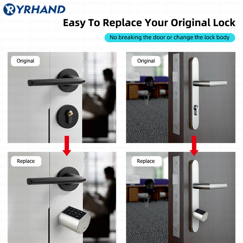 Smart Euro Cylindrical Door Lo - Smart Home Door Lock avaliação e preço