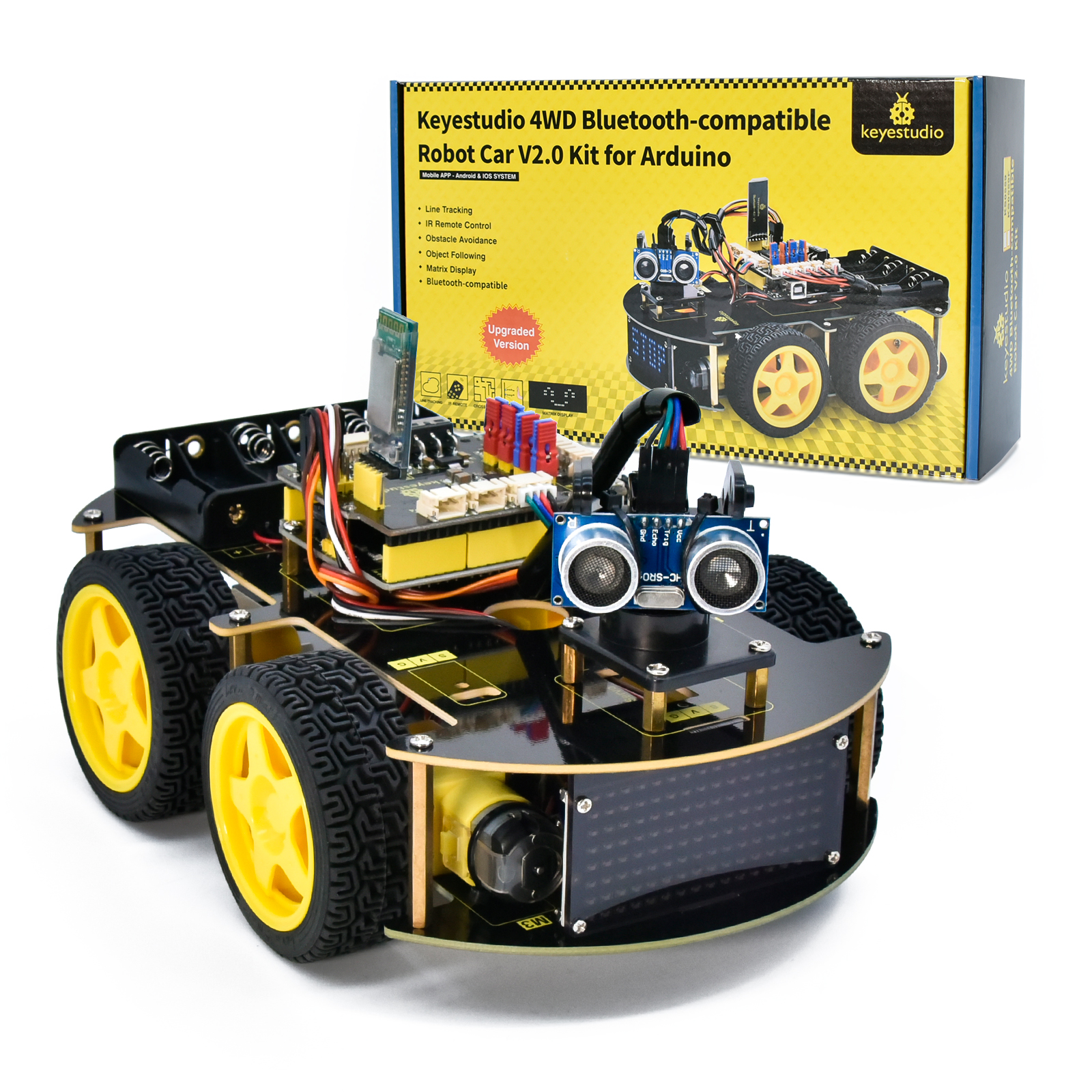 Keyestudio 4WD Multi BT Robot  - Smart Home Kit For Arduino avaliação e preço