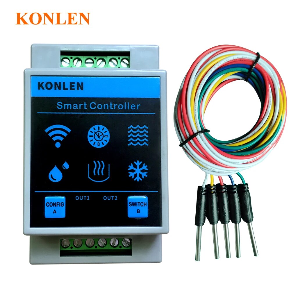 KONLEN Tuya Water Level Sensor - Wifi Water Sensor avaliação e preço