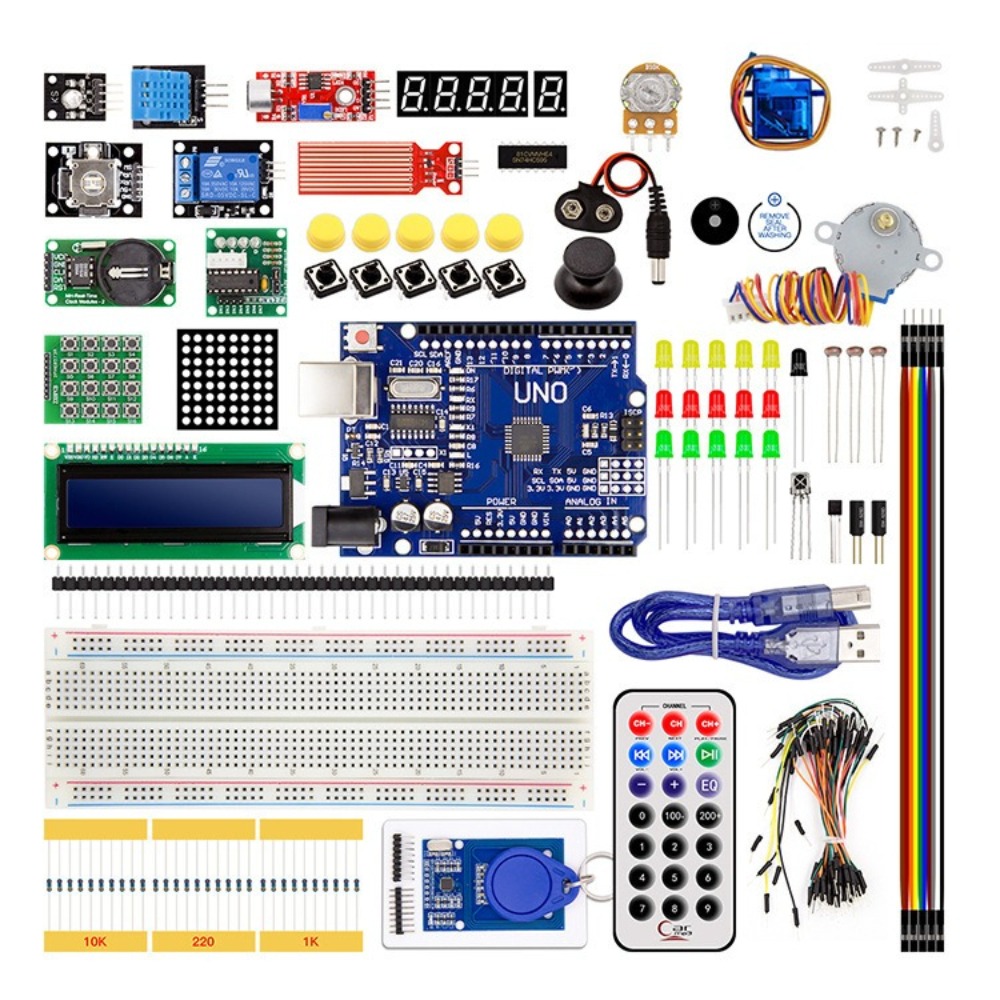 Arduino Starter Kit UNO R3 wit - Smart Home Arduino Uno avaliação e preço